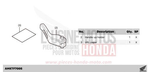KIT,PARKING LEVER ADV750R de 2024